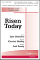 Risen Today SATB choral sheet music cover